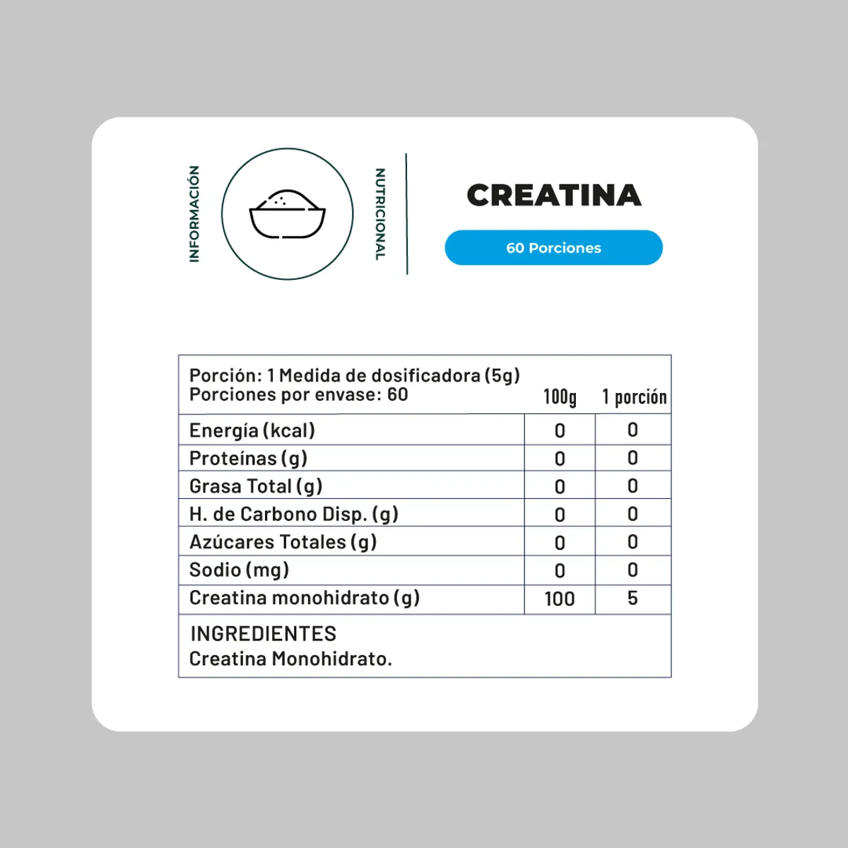 KARUNLIFE - Pack Rendimiento Potenciado  Creatina Monohidratada 300 gr + Triple Magnesio 60 Cap Karun Life