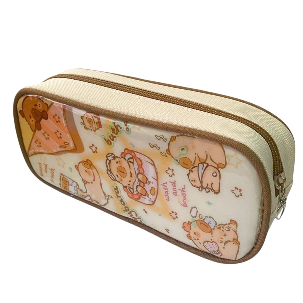 GENERICO - Estuche Organizador Capibara Kawaii Multifuncional