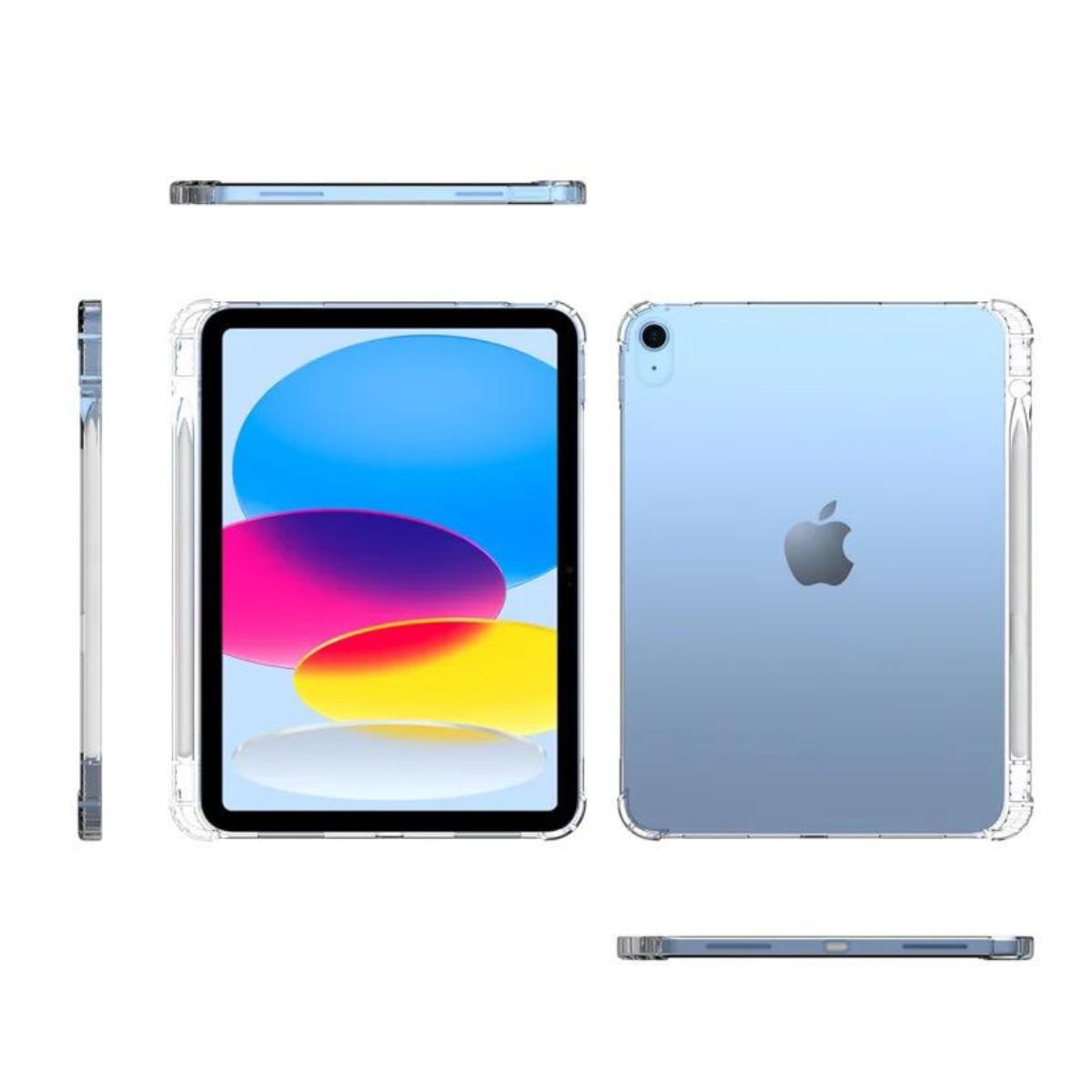 GENERICO - Carcasa Transparente Con Ranura Para iPad A16 11th Gene 11