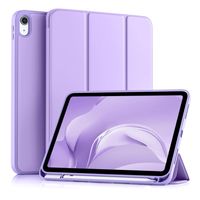 Carcasa Smart Cover Ranura Para iPad A16 11th 2025 Lila