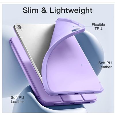 Imagen 2 del producto Carcasa Smart Cover Ranura Para iPad A16 11th 2025 Lila