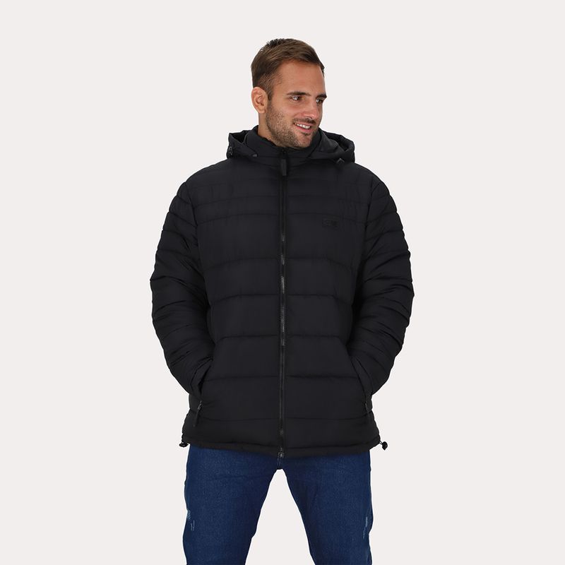 GANGSTER - Plus Parka Livo Negro Gangster.