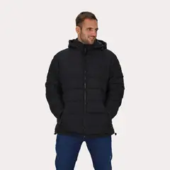 GANGSTER - Plus Parka Livo Negro Gangster.