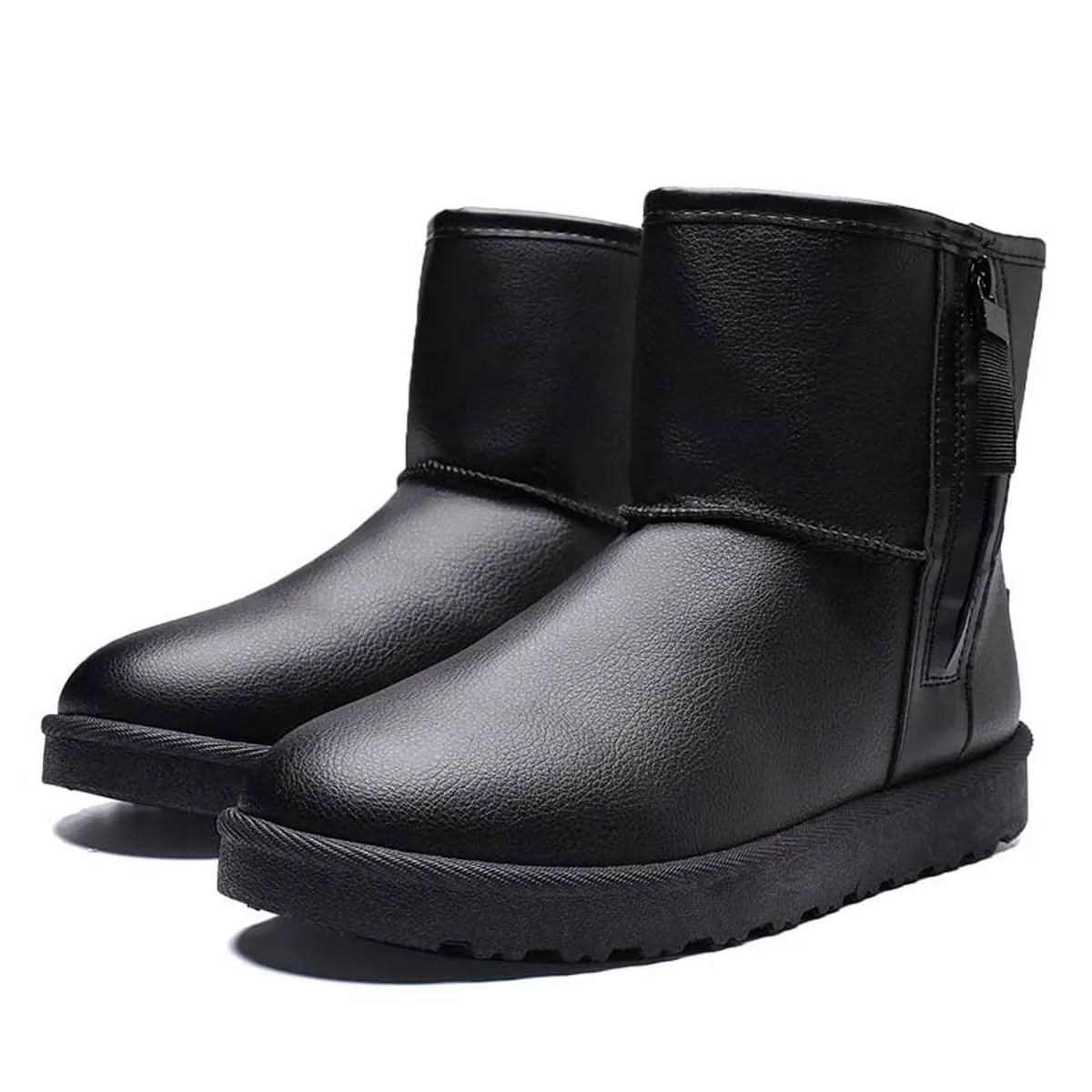 SHANDIAN - Bota temica chiporro mujer zapatos Negro