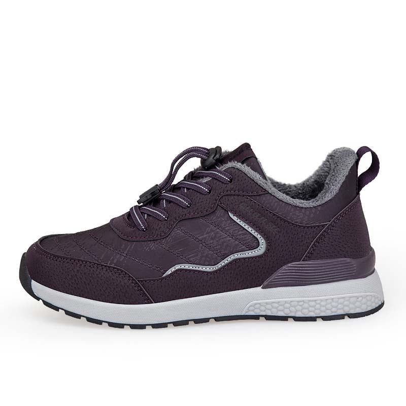 SHANDIAN - Bota temica chiporro impermeable mujer Violeta