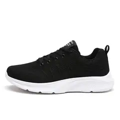 SHANDIAN - Zapatillas Running Hombre Blanco