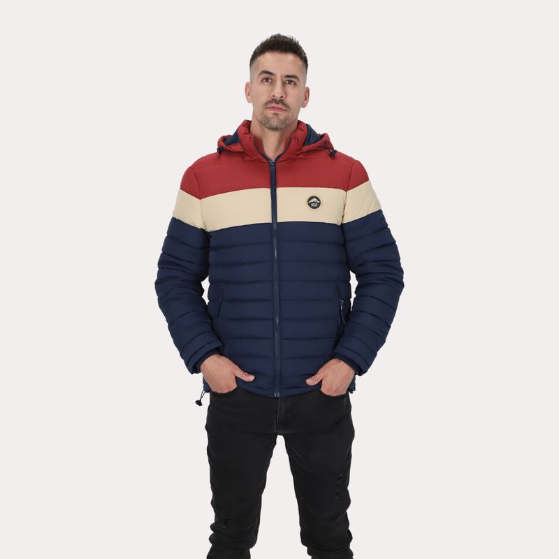 GANGSTER - Parka Fynor Azul Marino Gangster