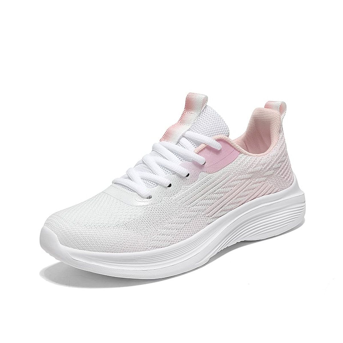 SHANDIAN - Zapatillas Deportivos Hueco Mujer Blanco