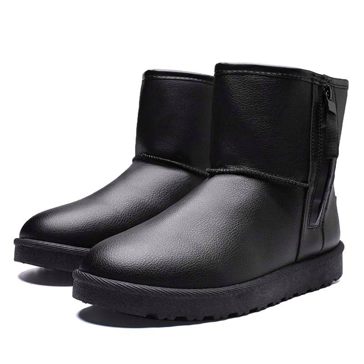 SHANDIAN - Bota temica chiporro mujer zapatos Negro