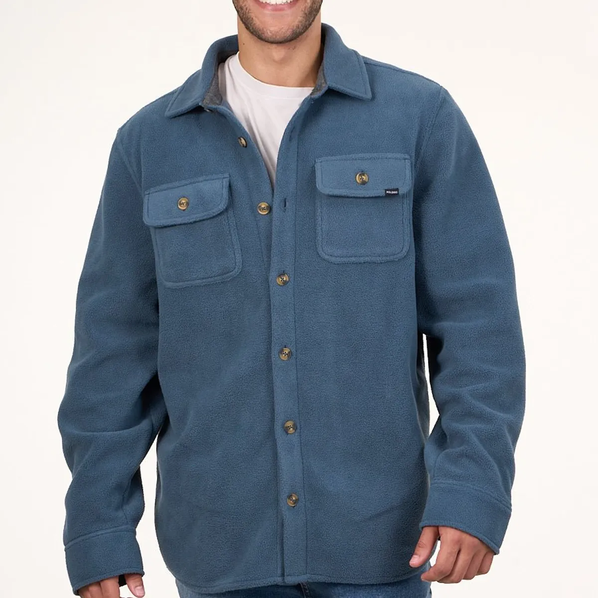 POLEMIC - Camisa Campera de Polar Hombre City Polemic