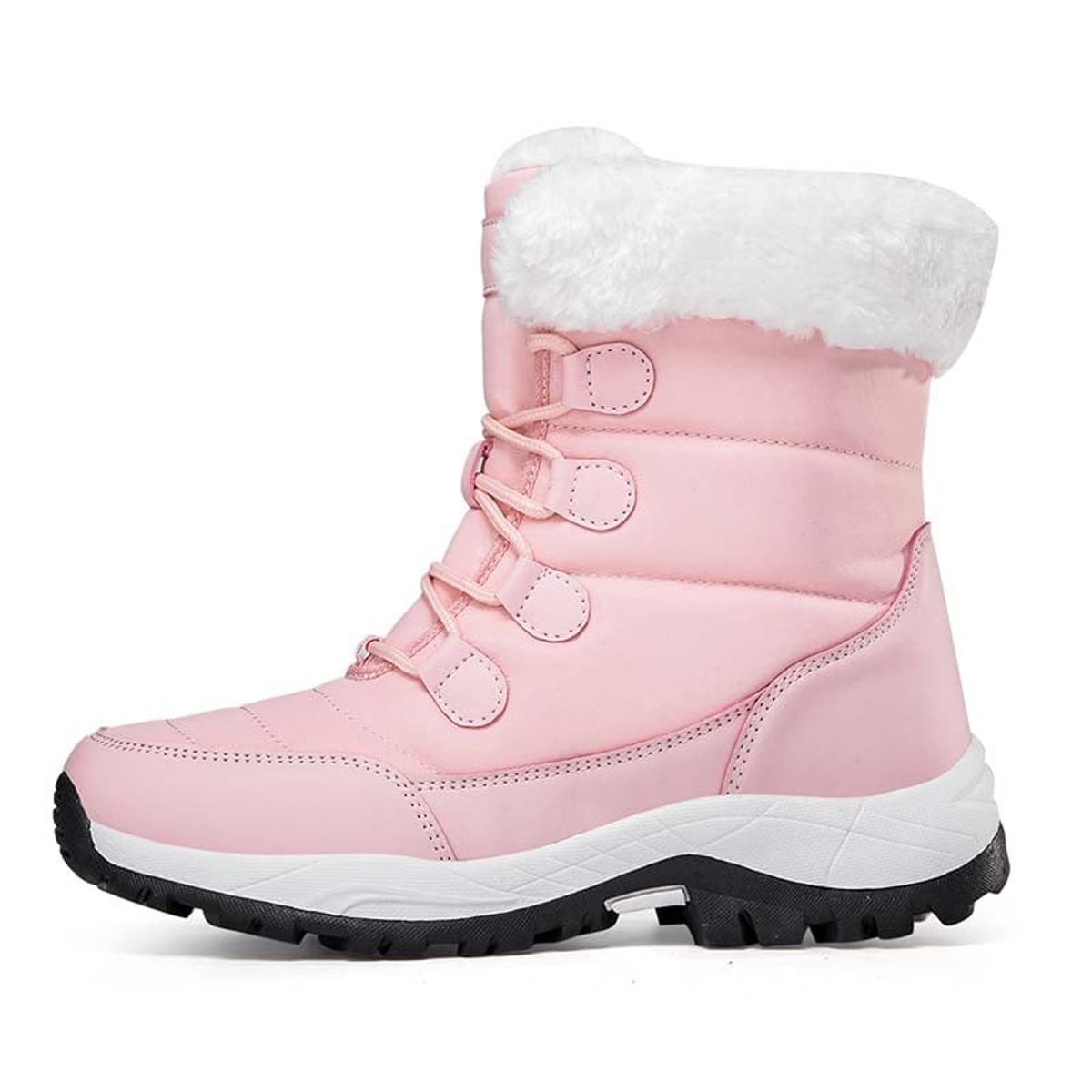 SHANDIAN - Bota temica chiporro mujer zapatos Negro
