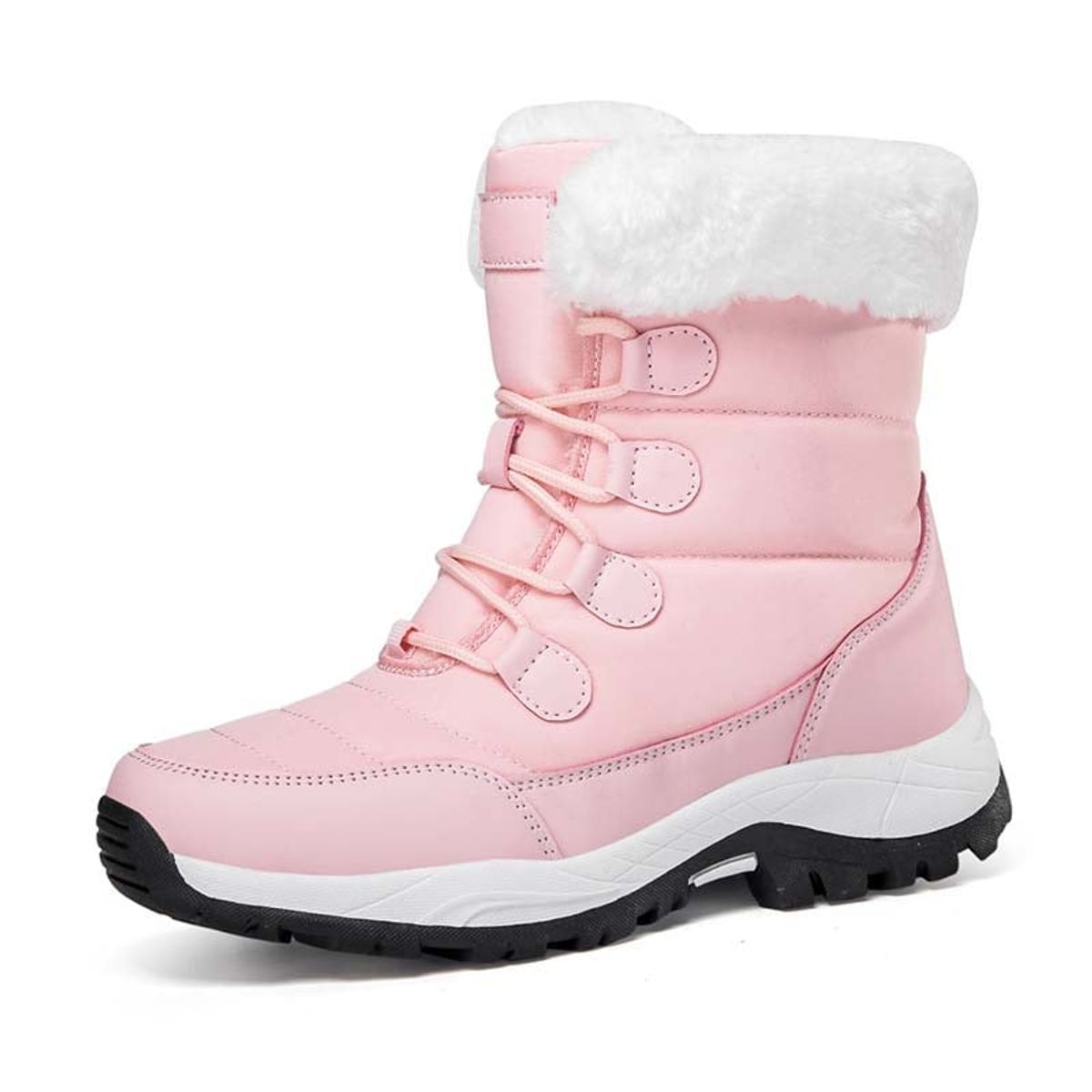 SHANDIAN - Bota temica chiporro mujer zapatos Negro