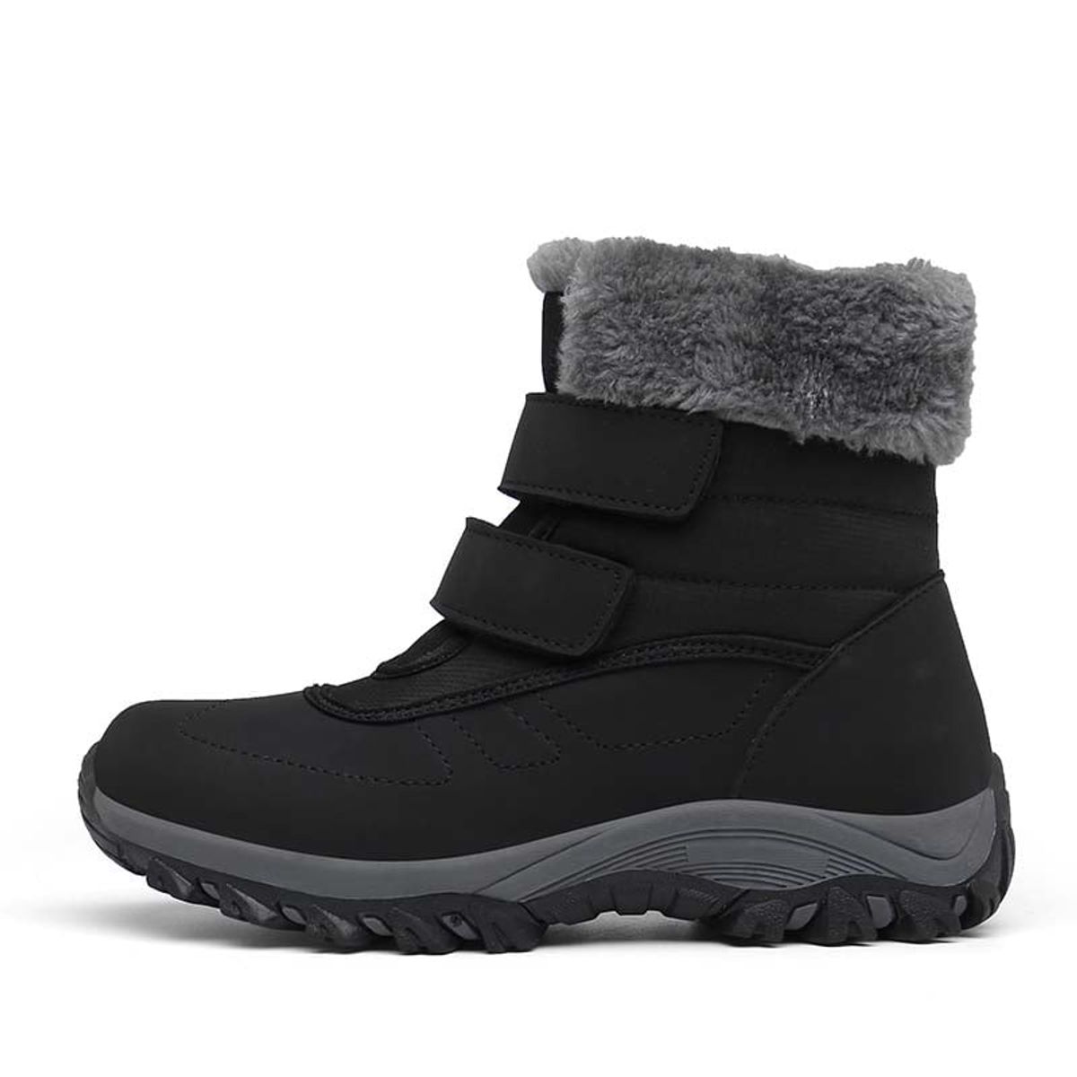 SHANDIAN - Bota temica chiporro mujer zapatos Negro