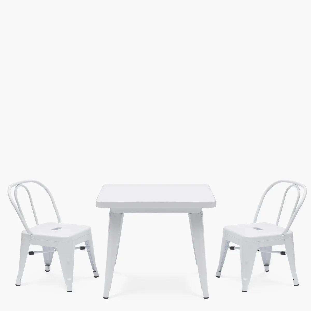 FORM DESIGN - Pack 1 Mesa 2 Sillas Aria Blanco Form