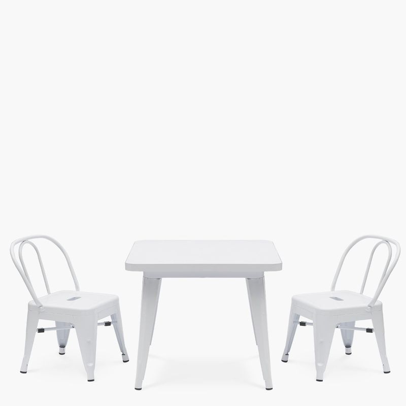 FORM DESIGN - Pack 1 Mesa 2 Sillas Aria Blanco Form