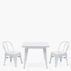 FORM DESIGN - Pack 1 Mesa 2 Sillas Aria Blanco Form