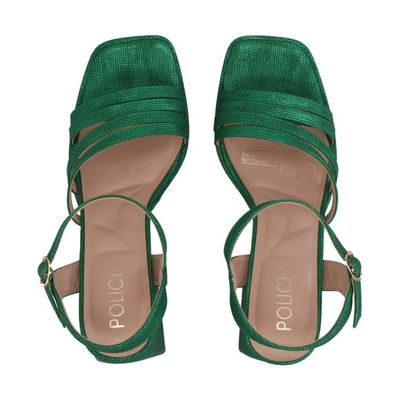 Imagen 2 del producto Sandalia Mujer Verde Taco Medio Gala