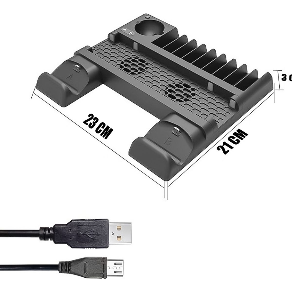 IPLAY - Soporte Vertical Base Para P4 Ventilador Enfriador Cargador