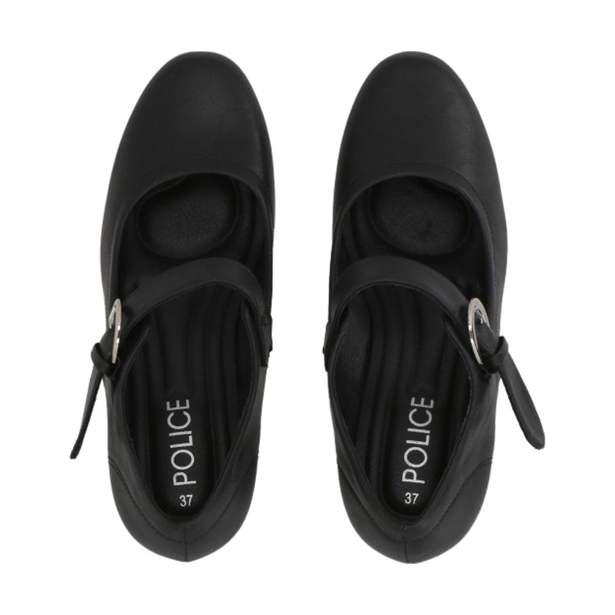 POLICE - Zapato De Cueca 086 Mujer Negro Police