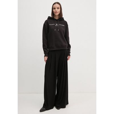 Imagen 2 del producto Polerón Hoodie Con Logo Bordado Negro