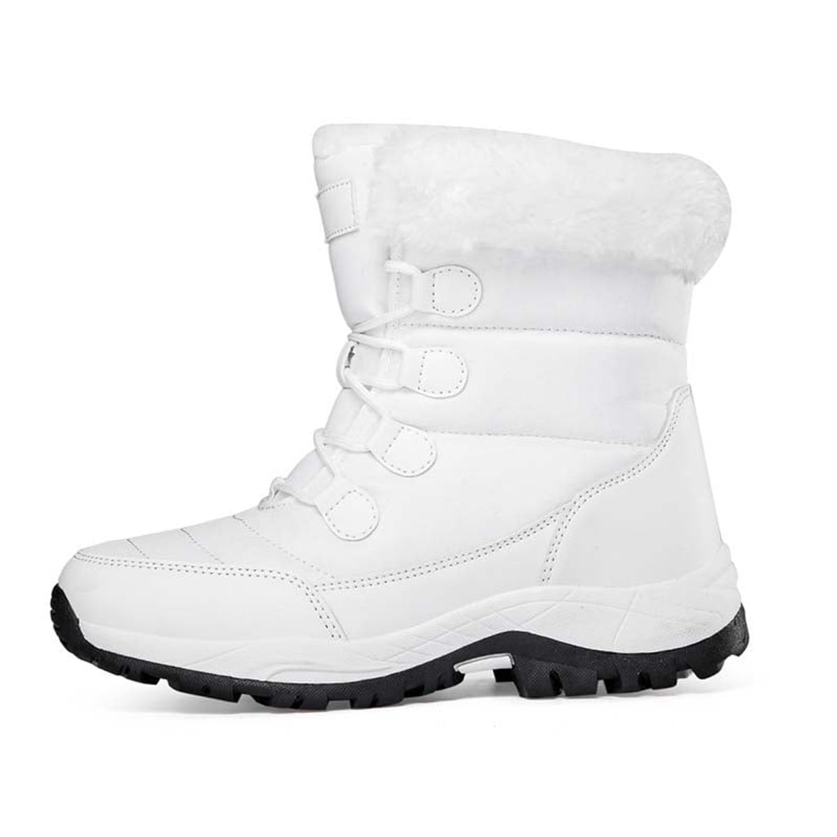 SHANDIAN - Bota temica chiporro mujer zapatos Negro