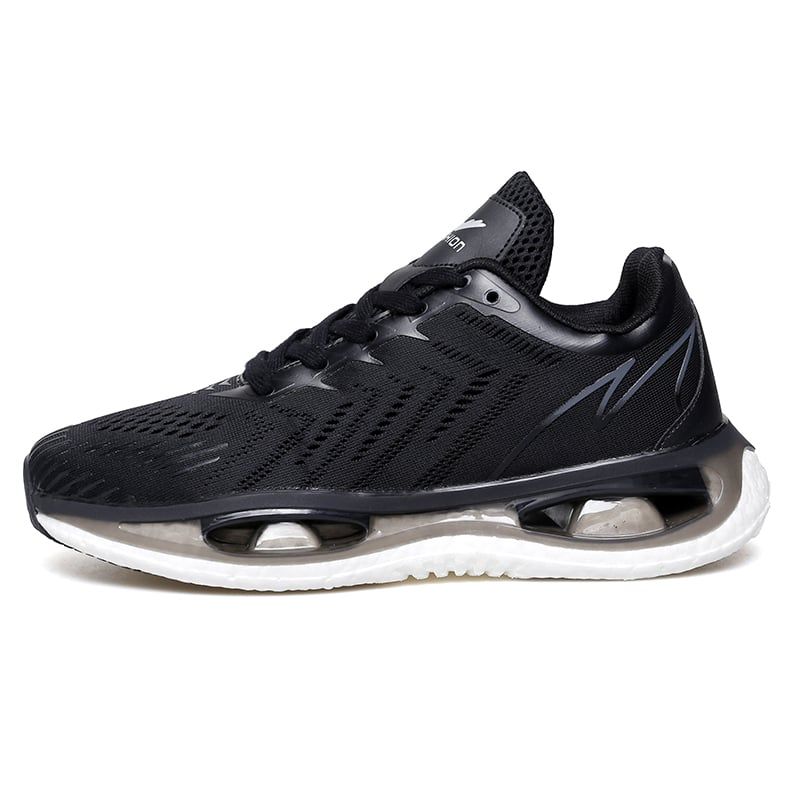 SHANDIAN - Zapatillas Deportivos Hueco Hombre Negro