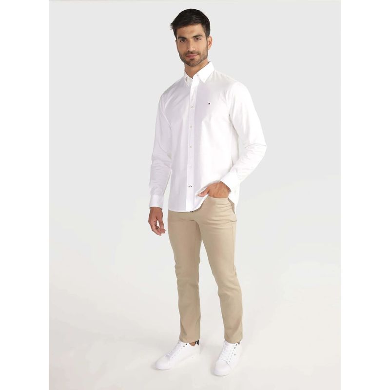 TOMMY HILFIGER - Pantalón Denton Essential Beige Tommy Hilfiger