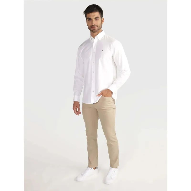 TOMMY HILFIGER - Pantalón Denton Essential Beige Tommy Hilfiger