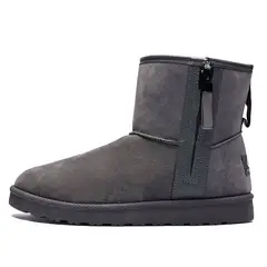 SHANDIAN - Bota temica chiporro mujer zapatos Negro
