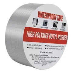 GENERICO - Tapagotera Sellador Impermeable Filtración De Gotera Butilo Térmica 10 Cm