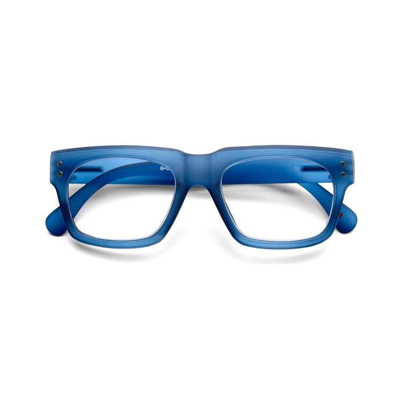B+D - Lentes Graduados Presbicia B+D Big Bold Matt Blue Dioptría 2.50