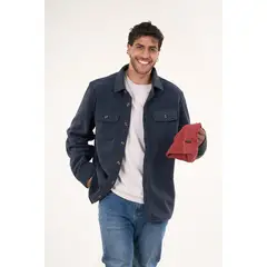 POLEMIC - Camisa Campera de Polar Hombre