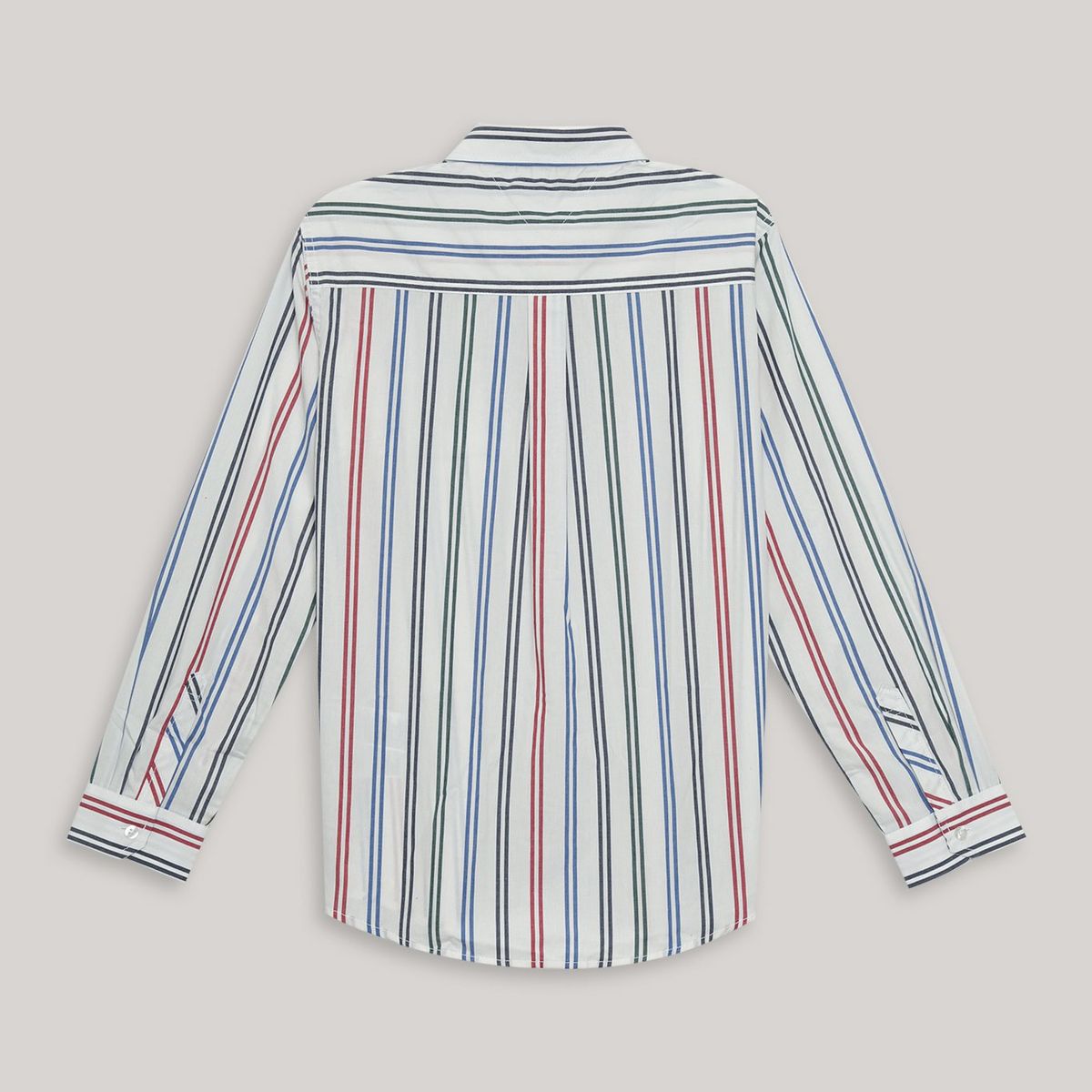 TOMMY HILFIGER - Camisa De Niño Con Diseño De Rayas Multicolor Tommy Hilfiger