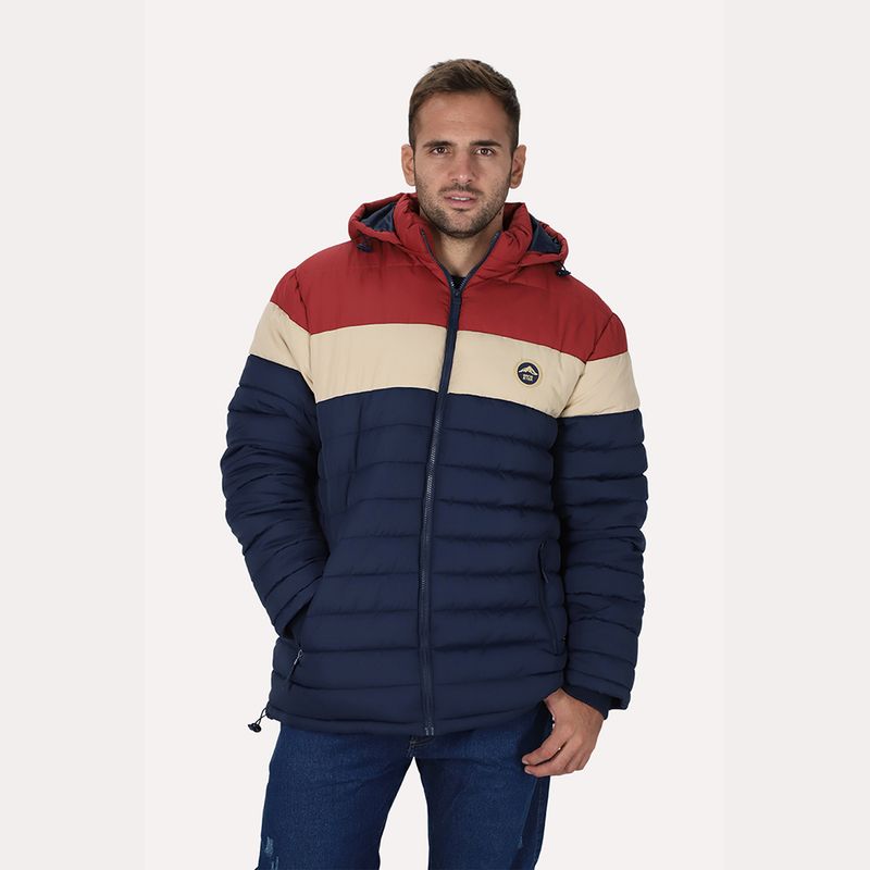 GANGSTER - Plus Parka Fynor Azul Marino Gangster