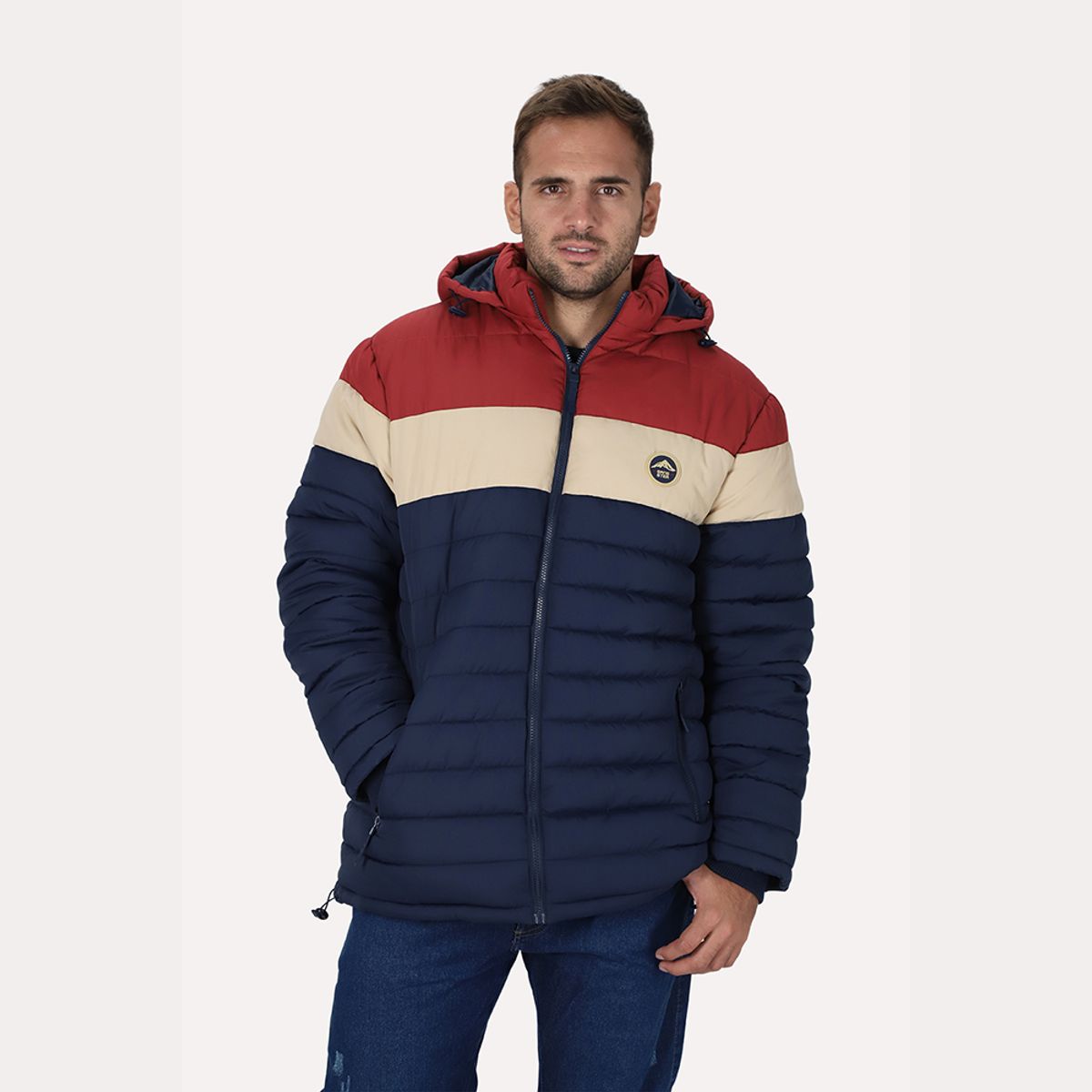 GANGSTER - Plus Parka Fynor Azul Marino Gangster