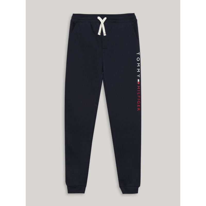 TOMMY HILFIGER - Jogger De Niño Solid Con Logo Estampado Azul Tommy Hilfiger