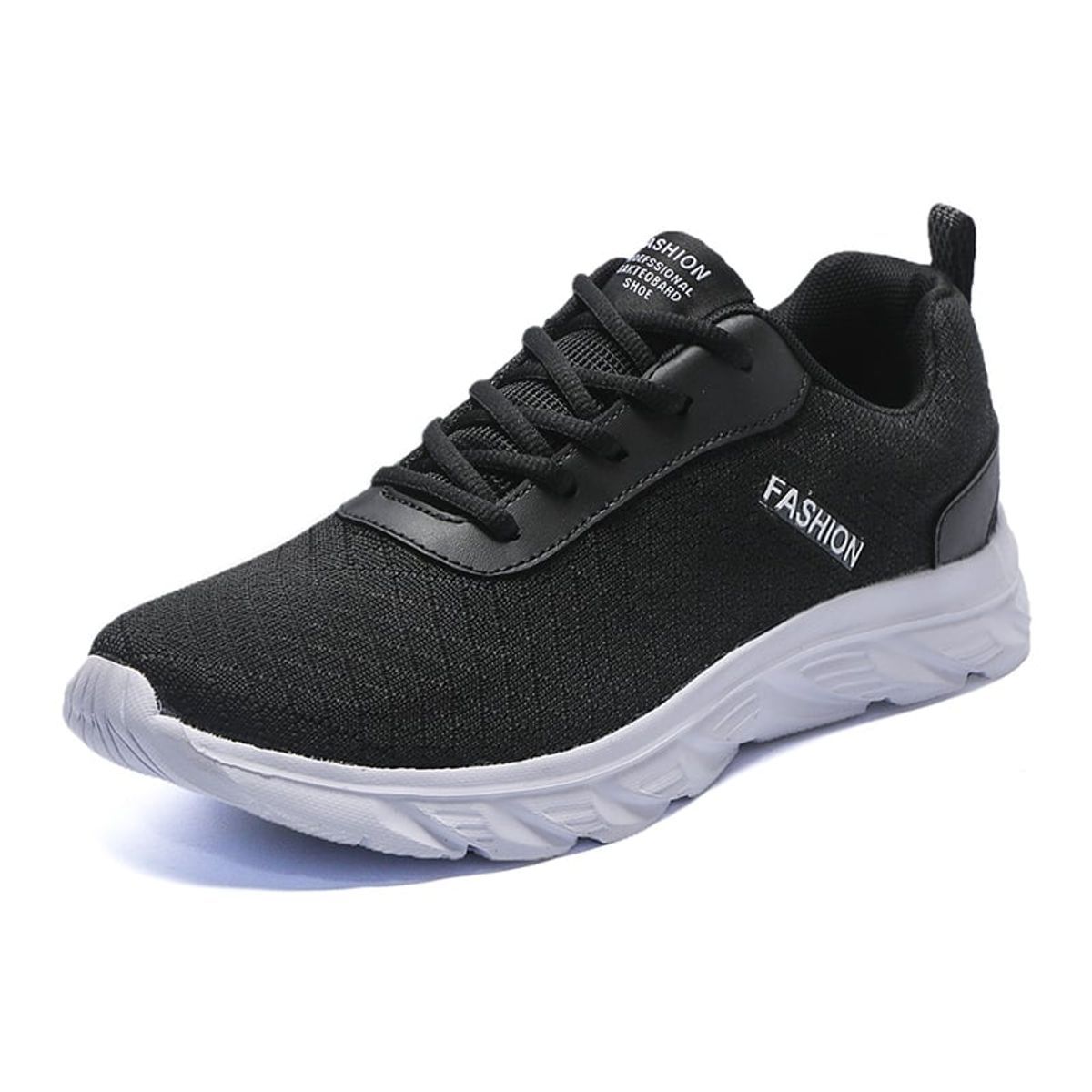SHANDIAN - Zapatillas Running Hombre Negro