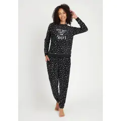 KAYSER - Pijama de Mujer 601576 - Negro
