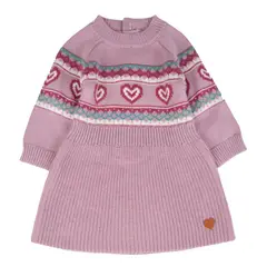 PILLIN - Vestido Bebe Rosado PVB918-25MAL - Rosa