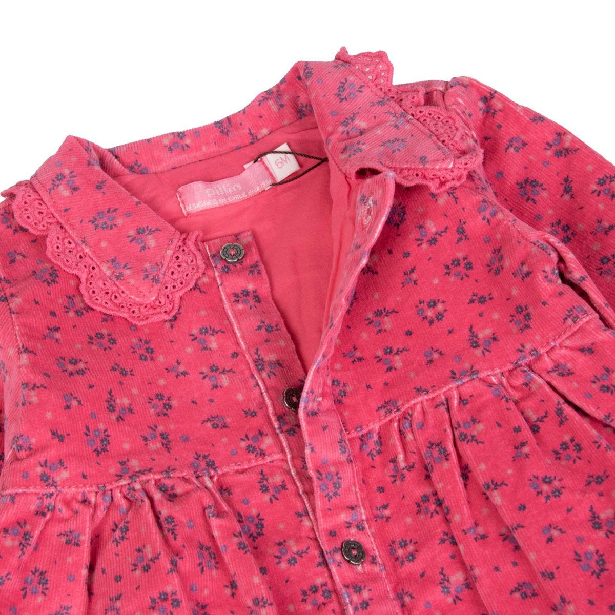 PILLIN - Vestido Bebe  Rosado Pillin ( PVB840-25ROS )