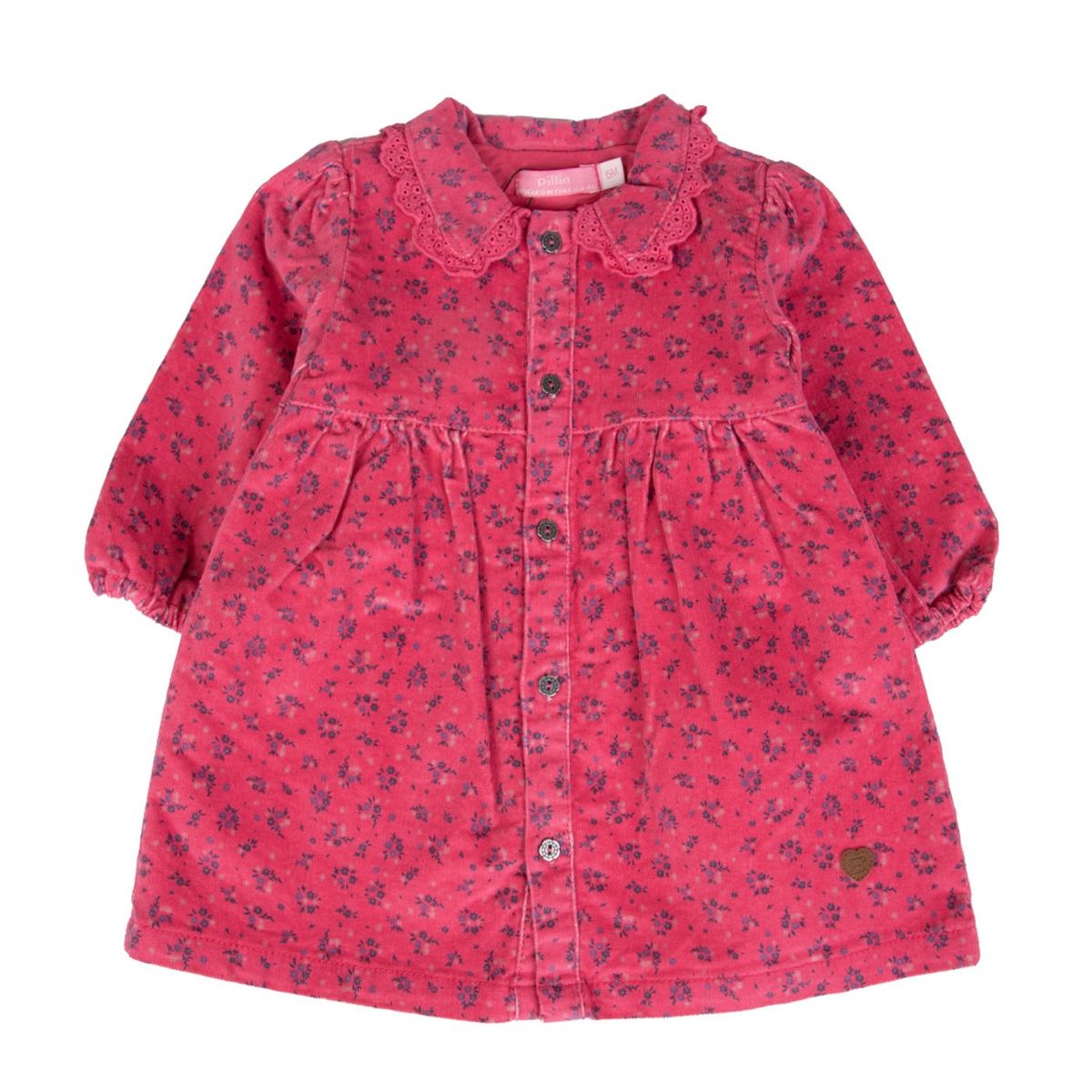 PILLIN - Vestido Bebe  Rosado Pillin ( PVB840-25ROS )