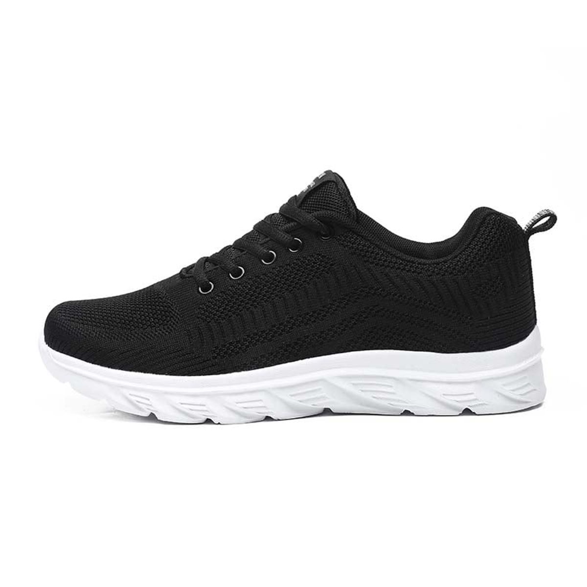 SHANDIAN - Zapatillas Running Hombre Negro