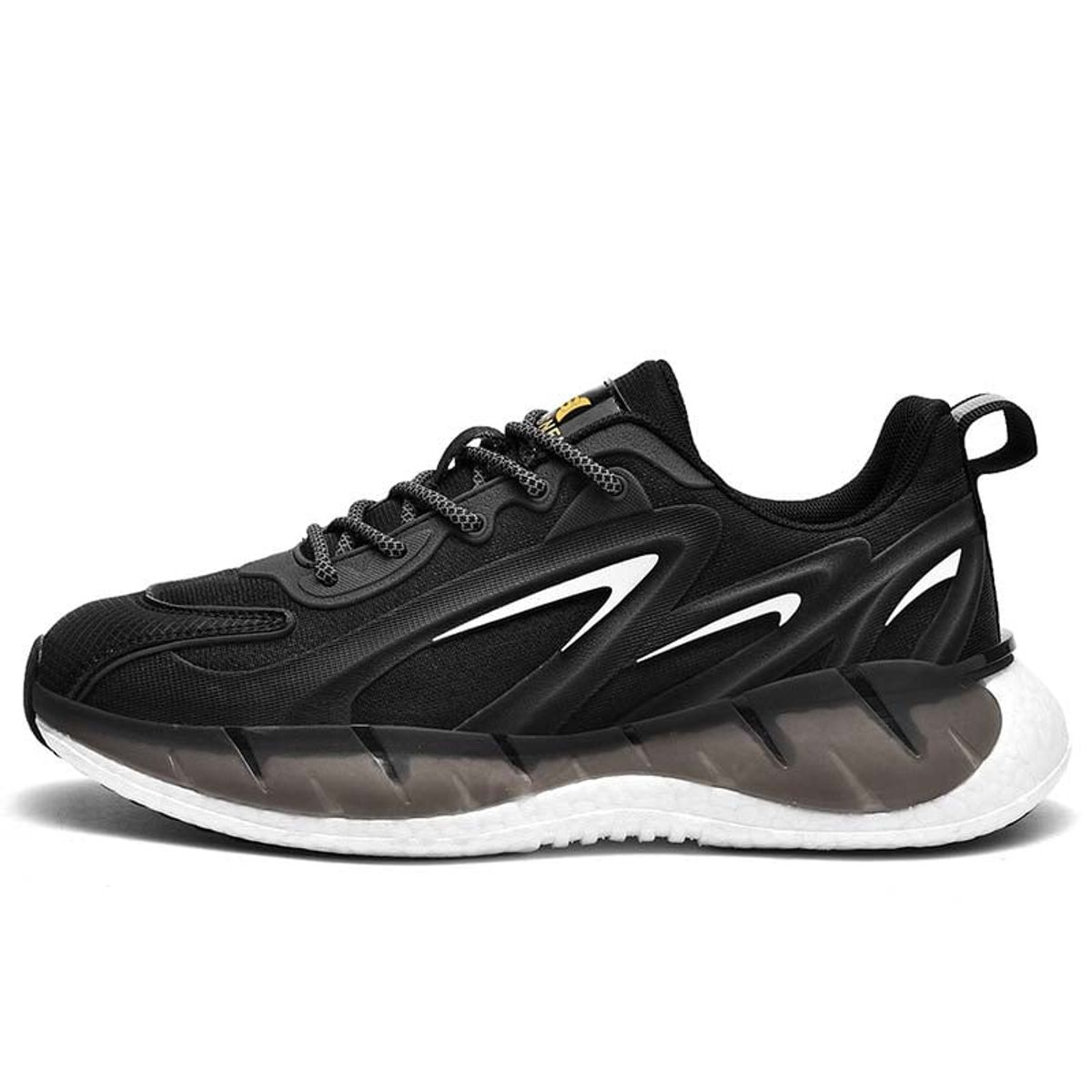 SHANDIAN - Zapatillas Running Hombre Negro