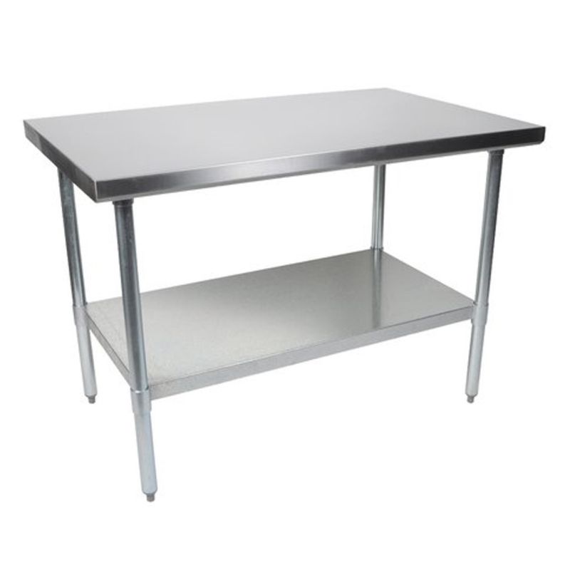 GENERICO - Mesón acero inoxidable central 90x60x85