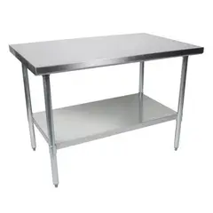 GENERICO - Mesón acero inoxidable central 90x60x85
