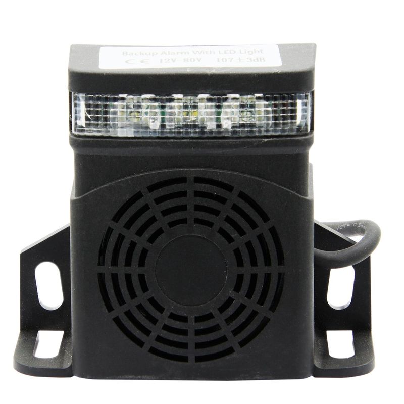 THUNDER - Alarma Retroceso 9-80V 107Db Con Led