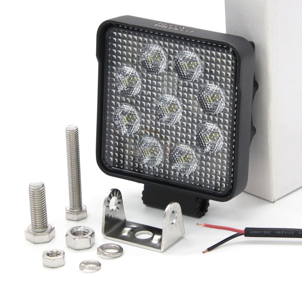 HELLA - Faro de Trabajo Faenero 9 Led Hella Value Fit Camion (Par)
