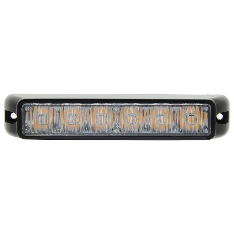 THUNDER - Farol Destellante 6Led Ambar 12/24V Con Interruptor