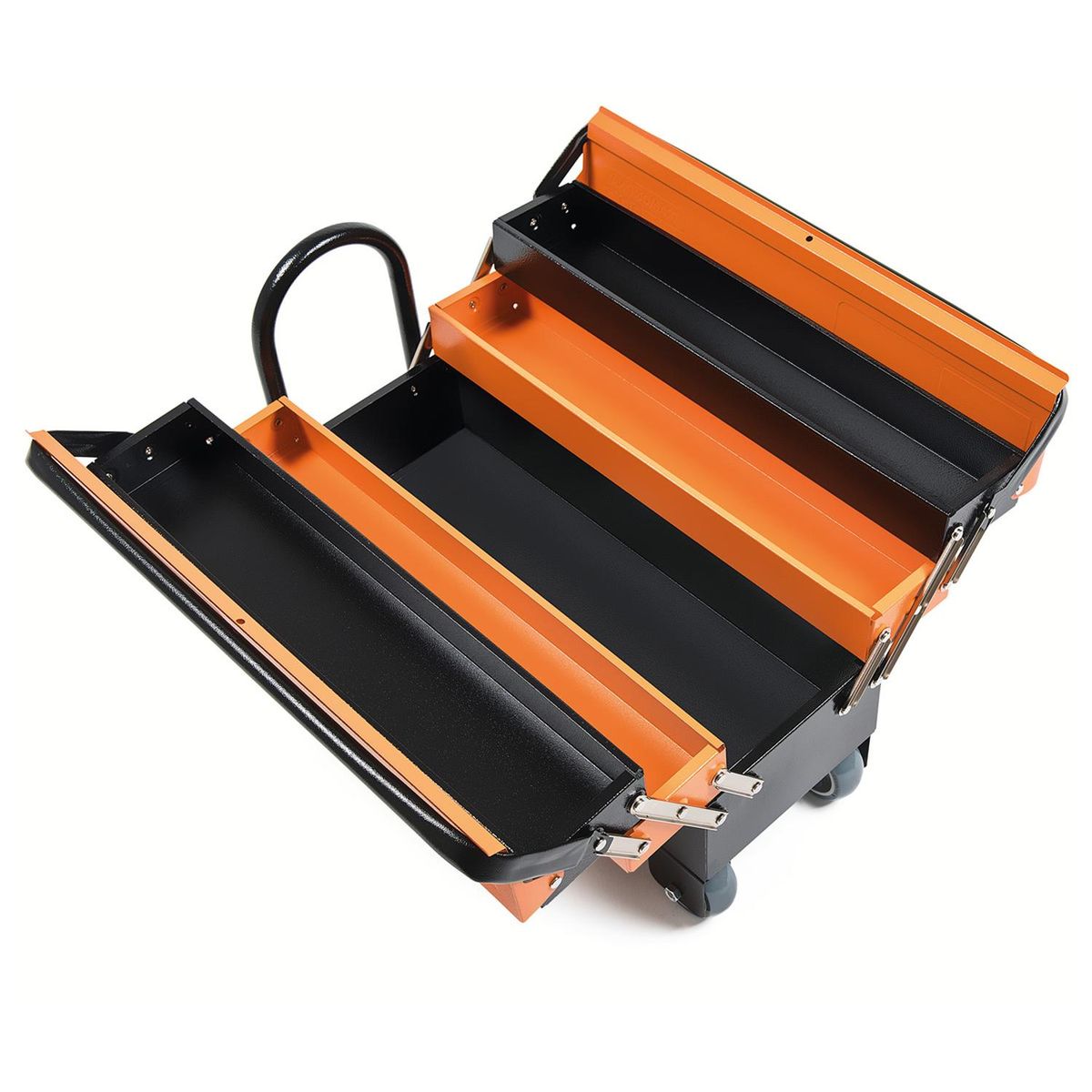 TRAMONTINA - Caja Porta Herramientas 5 Cajones Con Ruedas y Manija Tramontina Pro