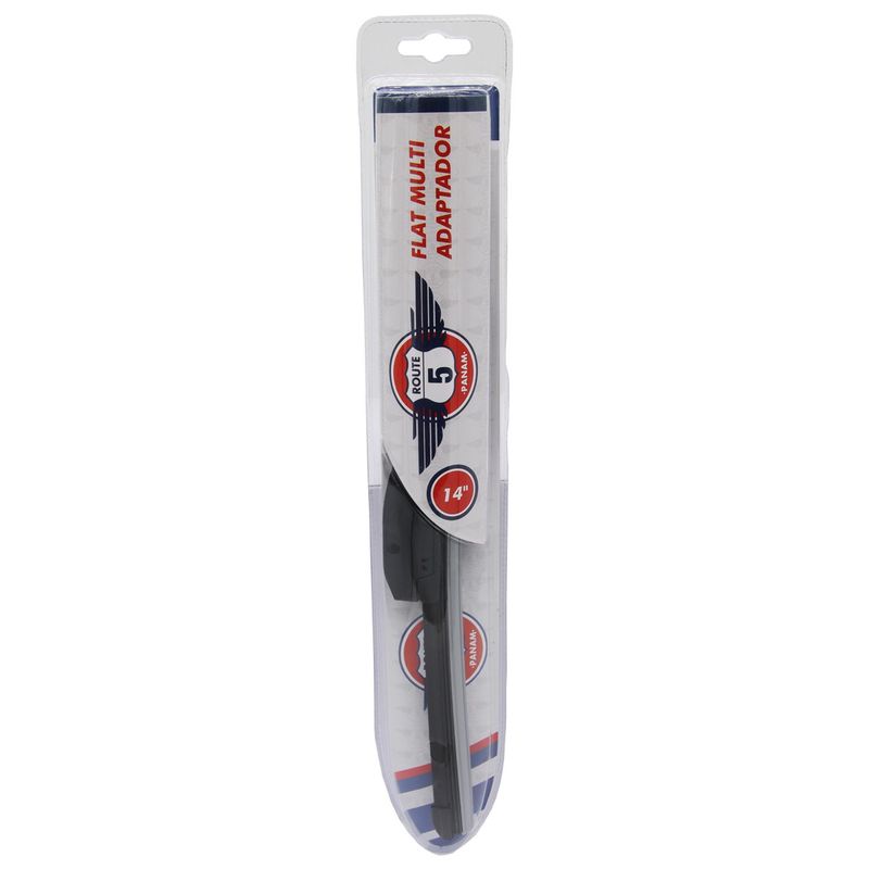 GENERICO - Plumilla Delantera 14 Pulgadas 35 Cm Multi Adaptadores 